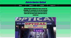 Desktop Screenshot of knickerbockeroptical.com